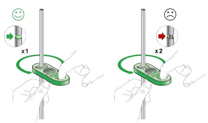 Изображение фрагмента инструкции по применению инструмента для зачистки кабеля Schneider Electric