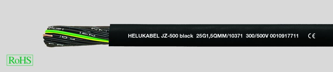 10348 OZ-500 BLACK 2x0,75 qmm