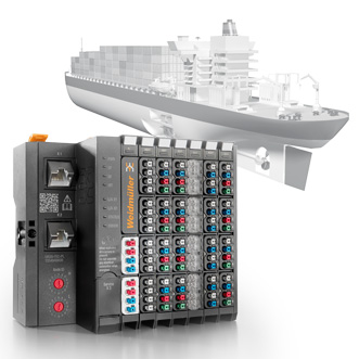 Технология Weidmuller u-remote для судостроения