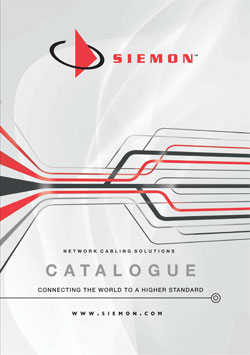 Обложка английского каталога кабельных систем и решений Siemon 2017 года