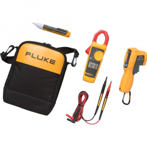 Комплект пирометр, клещи и электрический пробник Fluke FL62MAX+/323/1AC