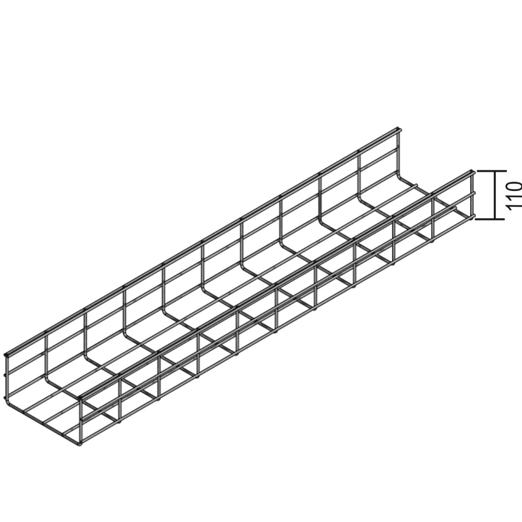 Лоток проволочный 50х110