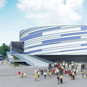 Проект Малая ледовая арена для хоккея с шайбой (сборно-разборный вариант)