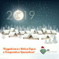 С Новым 2019 Годом и Рождеством