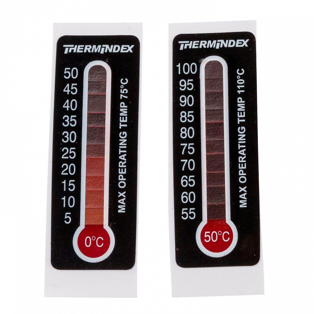 Этикетка-индикатор температур, 11-уровневая индикация, обратимая производства BRADY