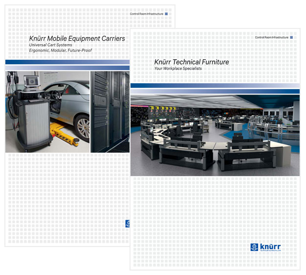 Новые каталоги технической мебели Knürr TF