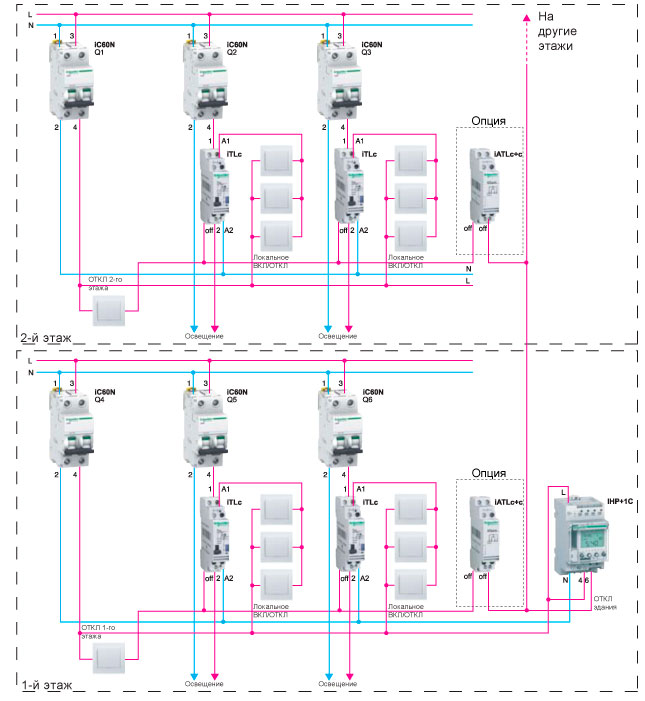 Abb e214 16 202 схема подключения