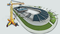 Проектирование, строительство и обслуживание спортивных сооружений, стадионов