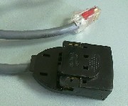 Шнур с обратным выводом кабеля, вид сверху